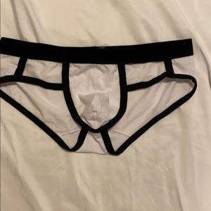 White Briefs size Medium